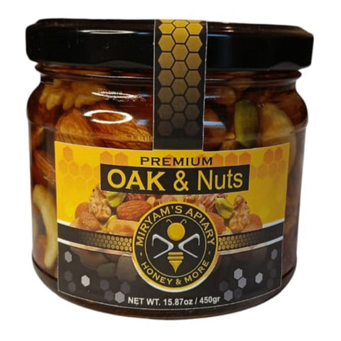 Miryam's Apiary Oak With Nuts 450g