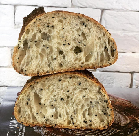 Sourdough Bakery - San Francisco Loaf With Nigella Seeds