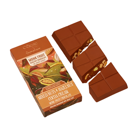 Celeste by Rosy Hazelnut Spread & Mixed Nuts bar