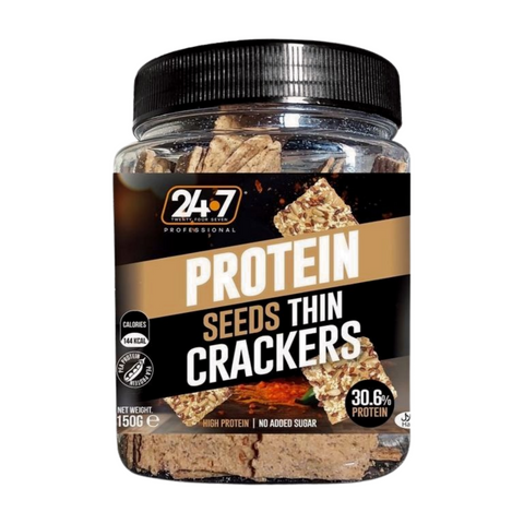 24/7 Protein Crackers Seeds Thin