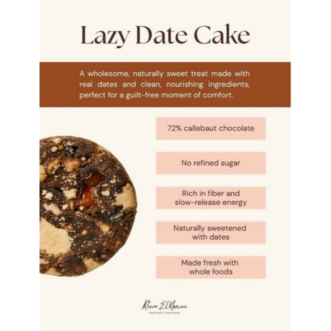 Reem El Khazen Lazy Date Cake