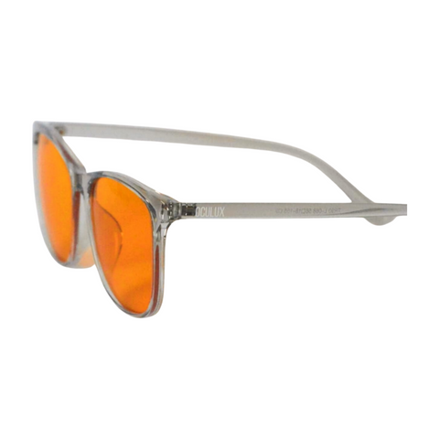 Oculux Red Shades - Transparent Frames