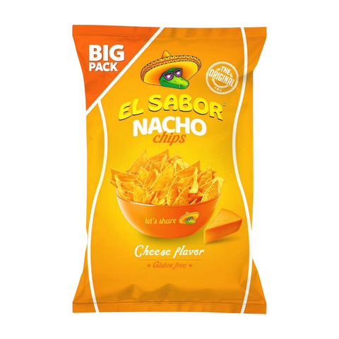 El Sabor  Nacho Chips, Big Pack, Cheese