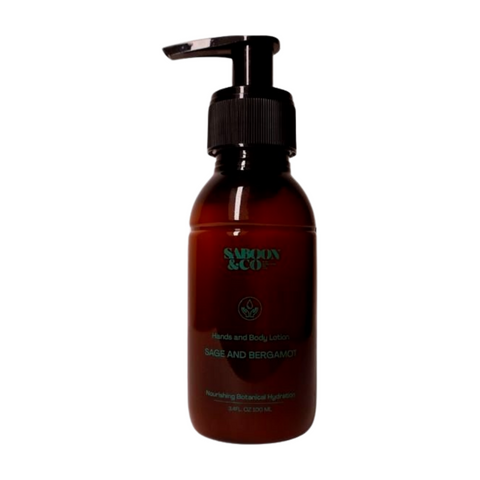 Saboon & Co Sage & Bergamot Hand And Body Lotion