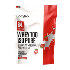 Bodylab Whey 100 Iso Pure Strawberry Milkshake 