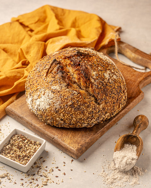 Sourdough Bakery Wonder Loaf With Seeds