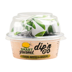 Smart Gourmet Zaatar Hummus & Crackers