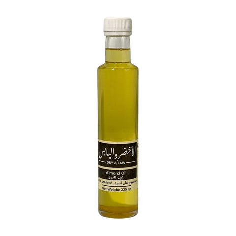 Dry & Raw Cold Pressed Almond Oil