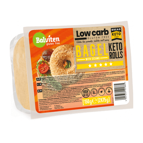 Balviten Gluten Free Keto Bagel with Sesame