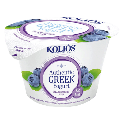 Kolios Authentic Greek Blueberry Yogurt 0% fat
