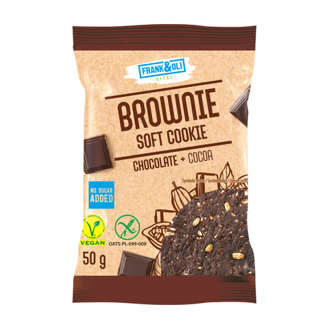 Frank & Oli Millet High Protein Brownie Soft Cookie