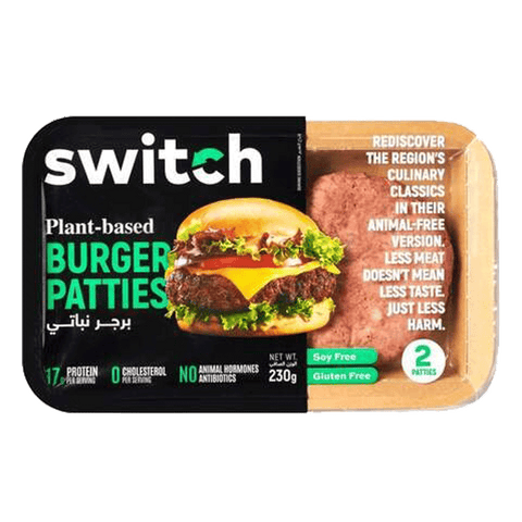 Switch Plant-based Burger Patties