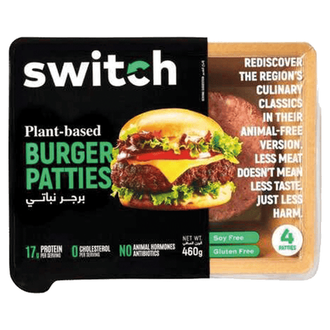 Switch Plant-based  Burger Patties