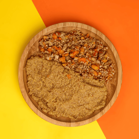 Teeny Burghul With Chicken And Vegetables Chunky Blend