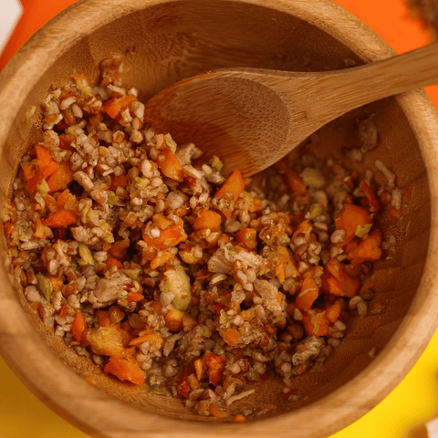 Teeny Burghul With Chicken And Vegetables Chunky Blend