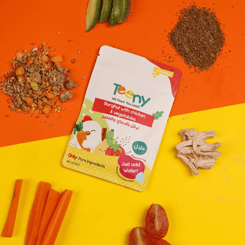 Teeny Burghul With Chicken And Vegetables Chunky Blend