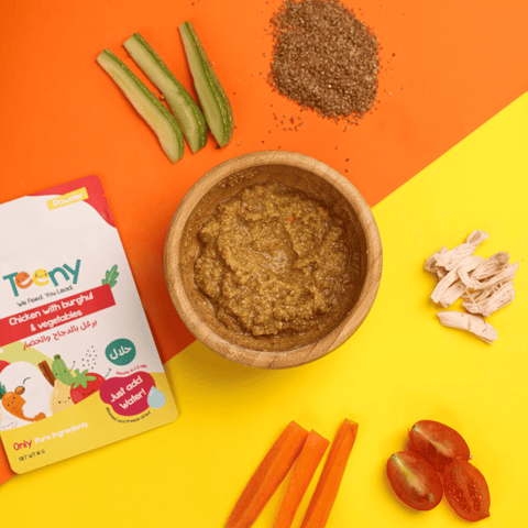 Teeny  Burghul With Chicken And Vegetables Powder Blend