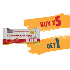 Grapeful Cashew Crispy Chocolate (5+1 Free )
