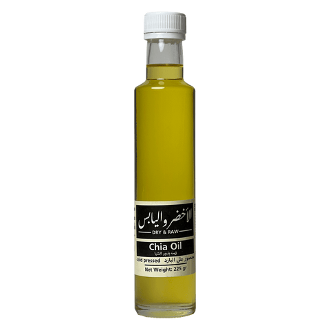 Dry & Raw Cold Pressed Chia Oil