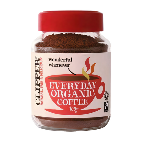 Clipper Everyday  Organic Coffee Instant Rich Roast