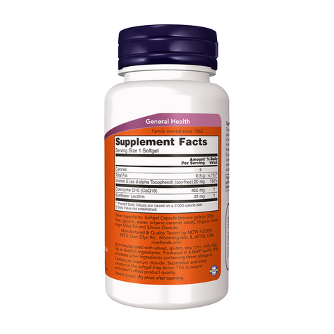 Now Foods CoQ10 400mg