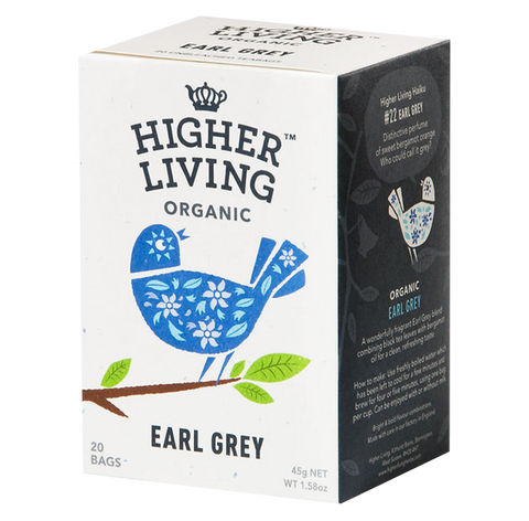 Higher Living Organic Early Grey 15 bags
