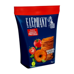 Elephant Baked Pretzels With Tomatoes & Herbs