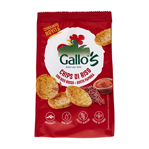 Riso Gallo Paprika-Flavored Red Rice Chips