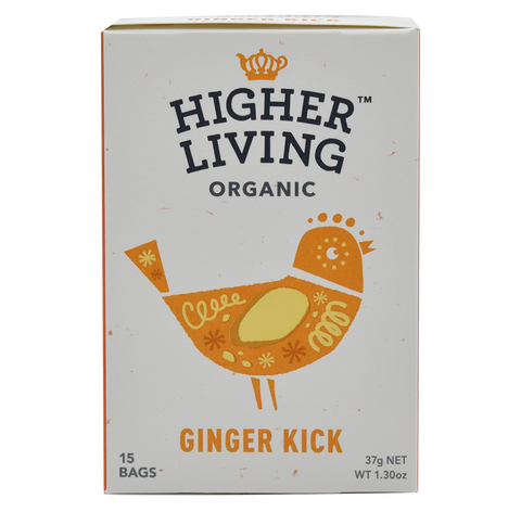 Higher Living Organic Ginger Tea 15 bags