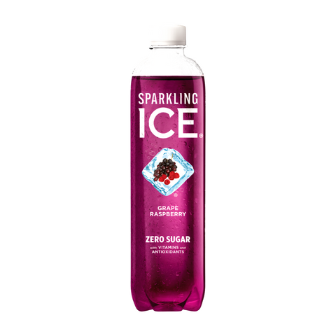 Ice Sparkling Water Grape Raspberry