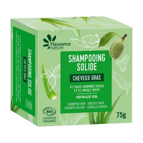 Fleurance Nature Shampoo Solid Bar Oily Hair