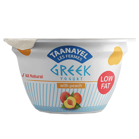 Taanayel Low Fat Greek Yogurt Peach