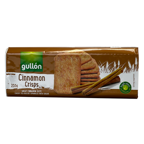 Gullon Cinnamon Crisps Tea Biscuit Sprinkled With Sugar