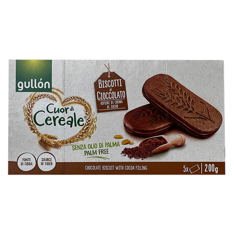 Gullon Chocolate Sandwich Biscuit with Cocoa Filling
