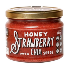 Celine Strawberry Jam/ Honey, Chia Seeds