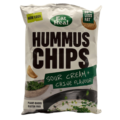Eat Real Sour Cream & Chive Hummus Chips