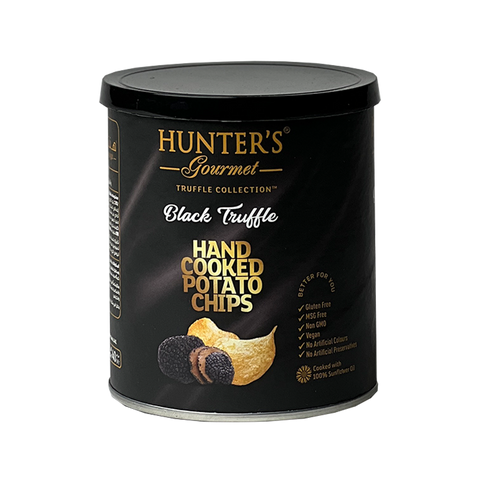 Hunter'S Potato Chips Black Truffle Canister