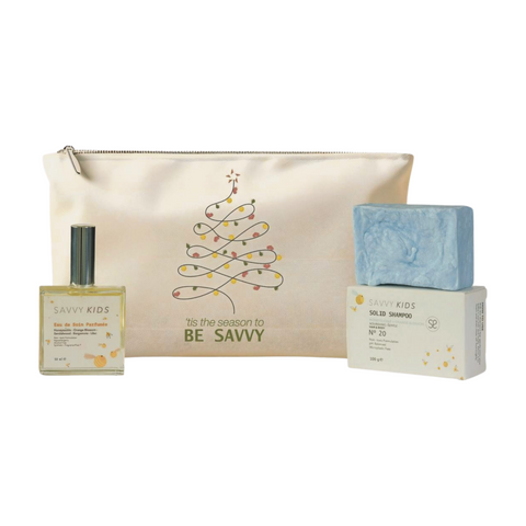 Savvy Element Solid shampoo- Kids & Eau de Soin Parfumée + Pouch