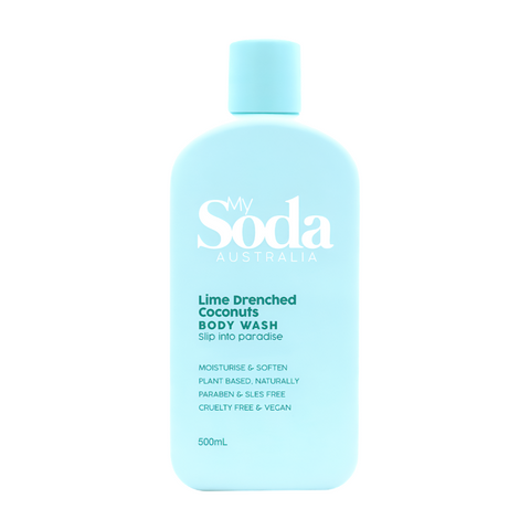 My Soda Australia Lime Drenched Coconuts Bodywash