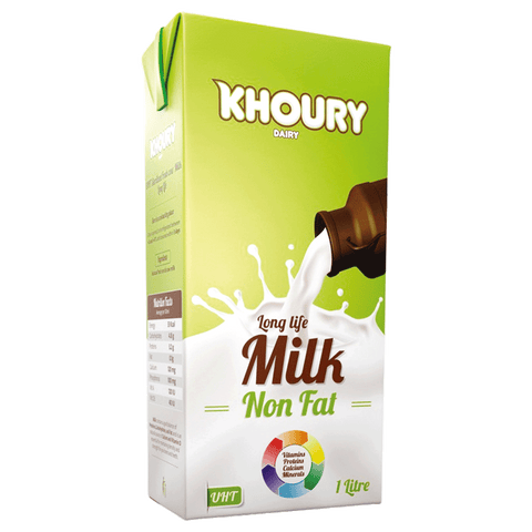 Dairy Khoury Uht Milk Zero Fat
