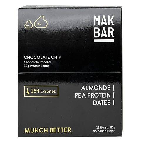 Mak Bar Chocolate Chip Bar Box