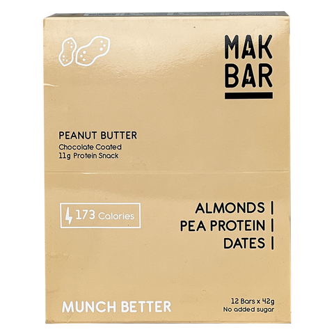 Mak Bar Peanut Butter Bar Box