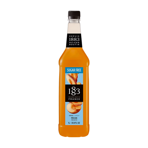 1883 Sugar Free Peach Syrup