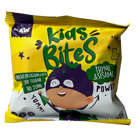 Raw Bites Kids Thyme & Sesame Puffs