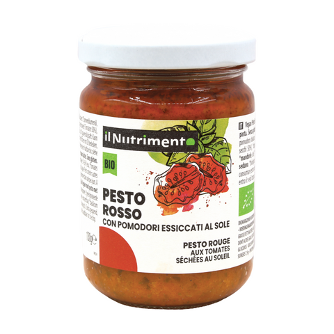 IL NUTRIMENTO Organic Red Pesto with Sun Dried Tomatoes