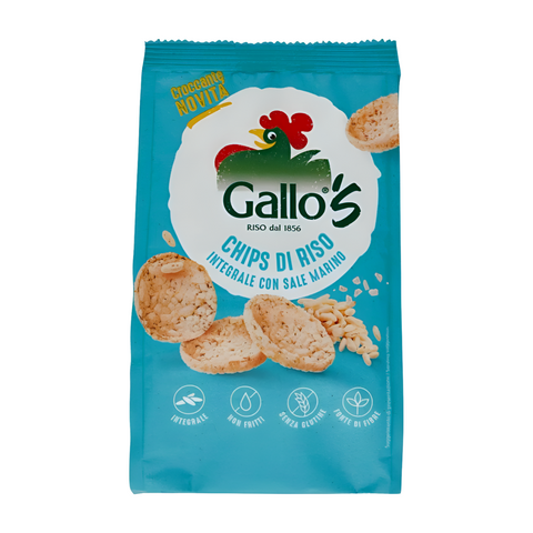 Riso Gallo Brown Rice Chips With Sea Salt