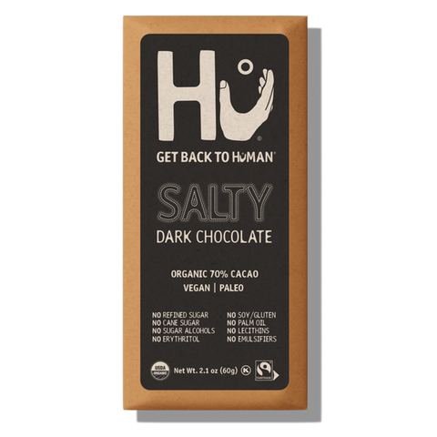 HU salty dark chocolate