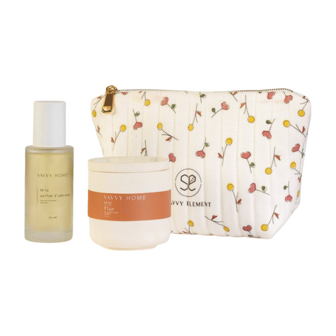 Savvy Element Parfume d'ambiance & Candle + Pouch