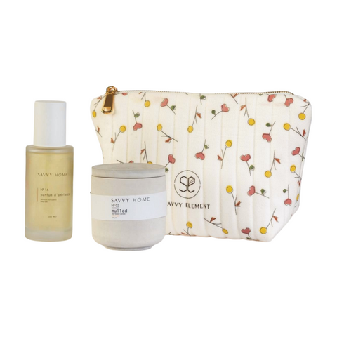 Savvy Element Parfume d'ambiance & Candle + Pouch