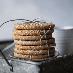 OhBakeHouse Sesame Tahini Cookies (Vegan)